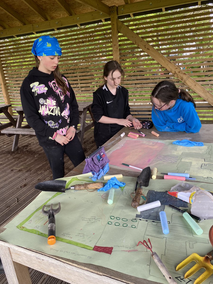 WW_Buckley's tweet photo. Our Phase One Survey for the development of the  outdoors is underway with Year 6.  The raised beds have also been fully weeded, ready for planting. #WildlifeConservation @WildlifeTrusts @WildGroundNW #DanRose #Itsforthem @CarolynPreece6 https://t.co/gsQOQ070yB
