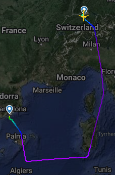 Arnitekk12_'s tweet photo. Los días de #FrenchStrike son siempre un caos...
Hoy tocaba dar la vuelta al mundo tras el rate 0 del espacio aéreo Marselles a la noche. Vuelos hasta 1 hora mas largos ✈️

Gracias a Tripulaciones, controladores, y todo el personal del sector aeronáutico por su profesionalidad 😜 https://t.co/FIUy1gmC0v