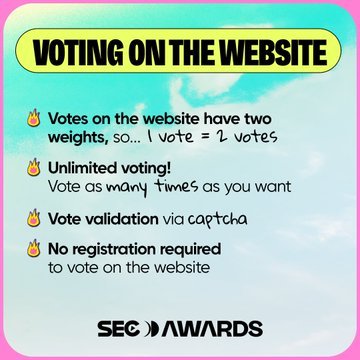 International Album/EP of the Year category in #SECAwards 2024. WEEK 1ST BE READY TO VOTE FOR #V_LAYOVER 🔗secawards.com.br Unlimited Voting, no registration 🗓April 26- May 3