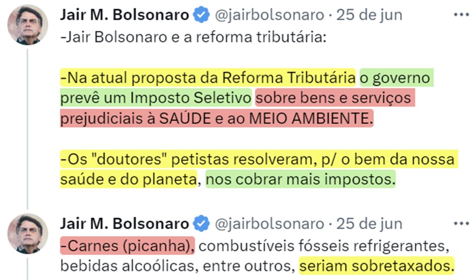 E pensar que BOLSONARO foi quem se posicionou abertamente CONTRA a Reforma Tributária, desde que o primeiro relatório foi apresentado em junho.