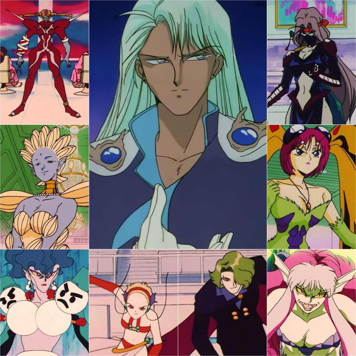 Jadeite, Nephrite, Zoisite & Kunzite!
#sailormoon #セーラームーン