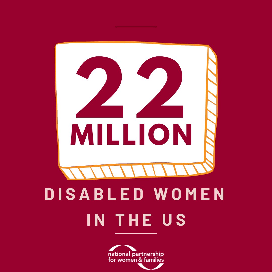 22 million women in the US have a disability, many of whom are economically insecure. Our new research explains the policies and practices that would uplift disabled women and families: npwf.info/43DlOFr #DisabilityTwitter