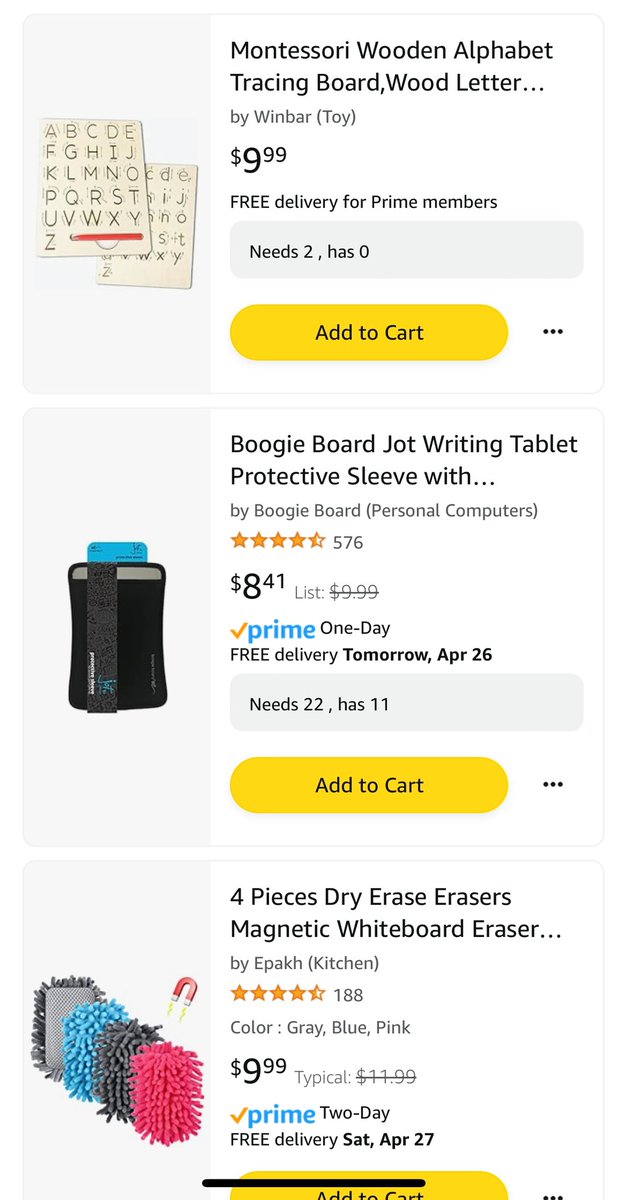 Do you have $10 and under items on your classroom wishlist?! Post your lists here and let’s get these items into our students’ hands! 👏🏻🩵

amazon.com/hz/wishlist/ls…

#clearthelist
#TEACHers 
#teachertwitter 
#forthekids