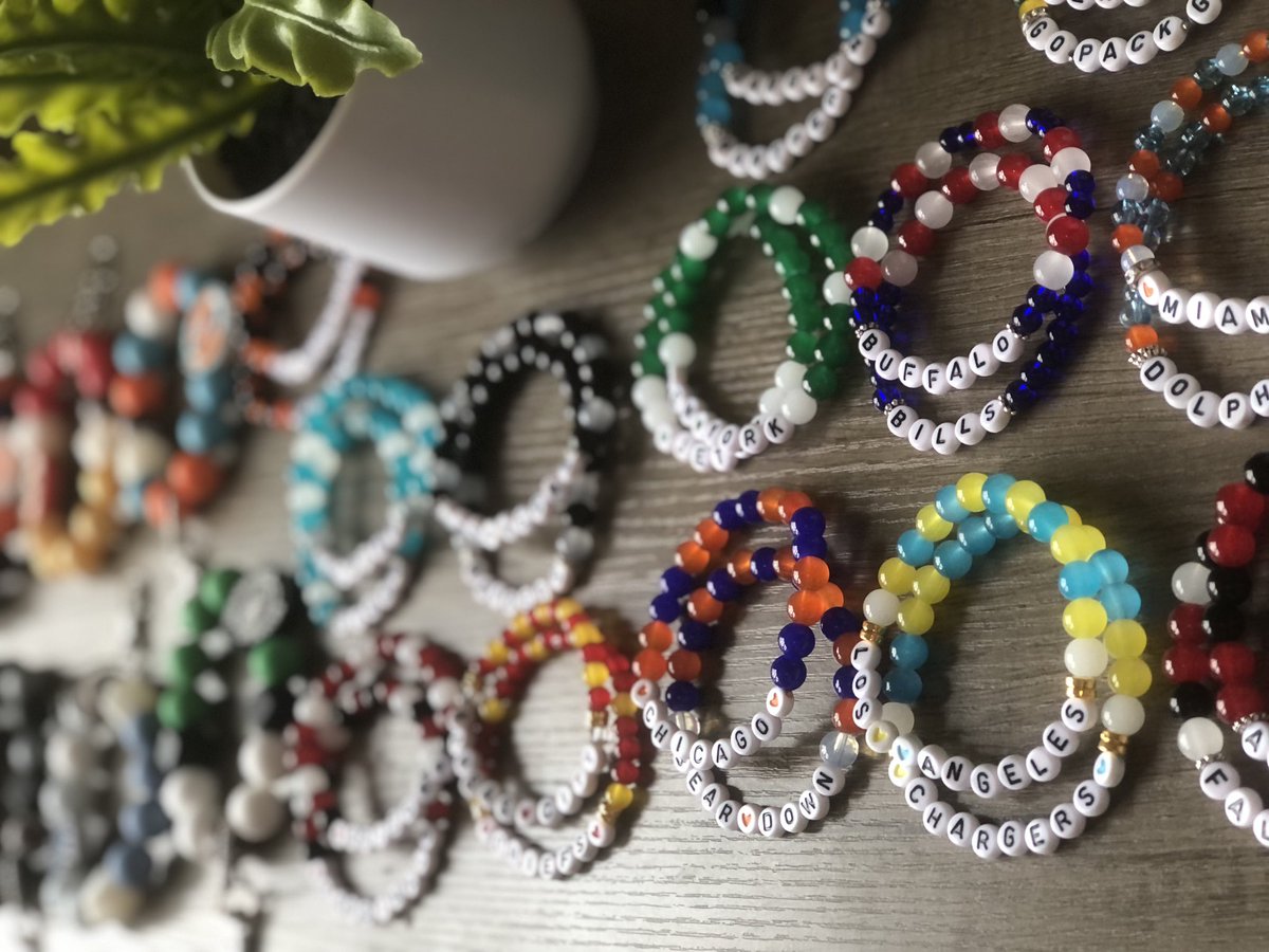 maizenbracelets's tweet image. maizenbracelets.etsy.com

Popping back in with a 25% off sale today through sunday! 

All NFL inspired accessories will be discounted for #draftweekend 🏈 

Please check it out &amp;amp; message me with any questions 🤗 
#DraftDay