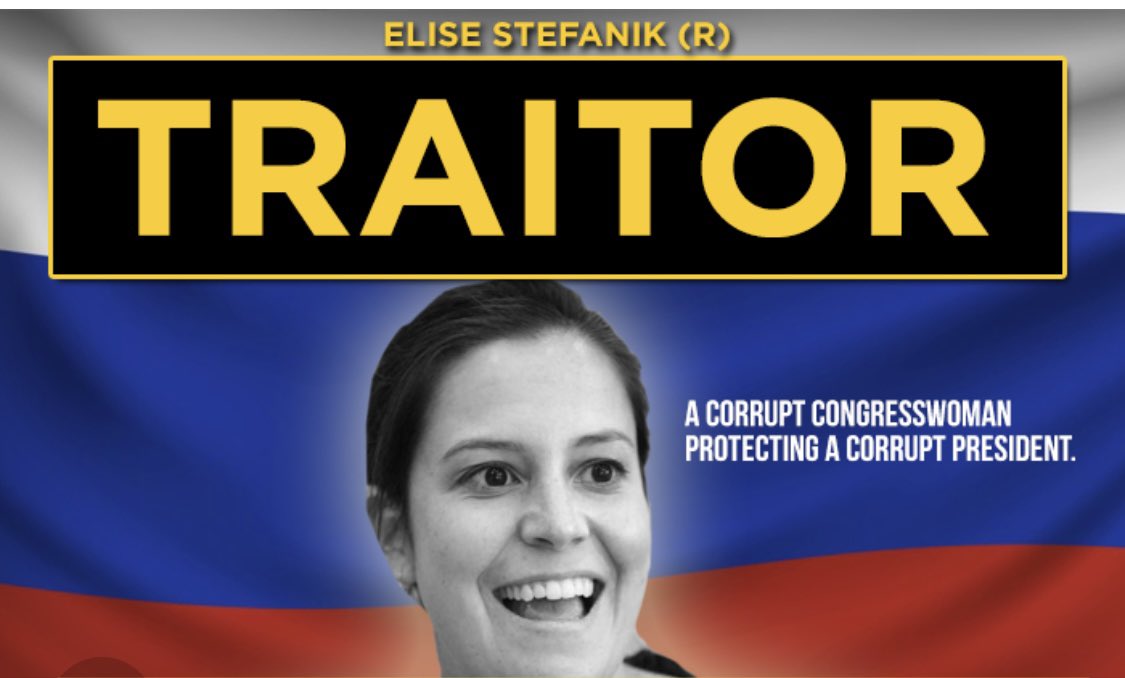 @EliseStefanik What's the matter, Elise, you can dish it out, but you can't take it? All you do all day long is lie and bash Biden every day....Grow some skin...