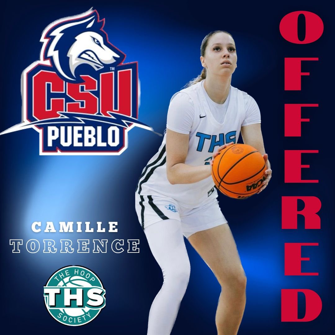 Beyond thankful for receiving an offer from @CSUPuebloWBB ! Much love to @coachtj & the entire coaching staff! @TeamSpazhoops @thshoopz