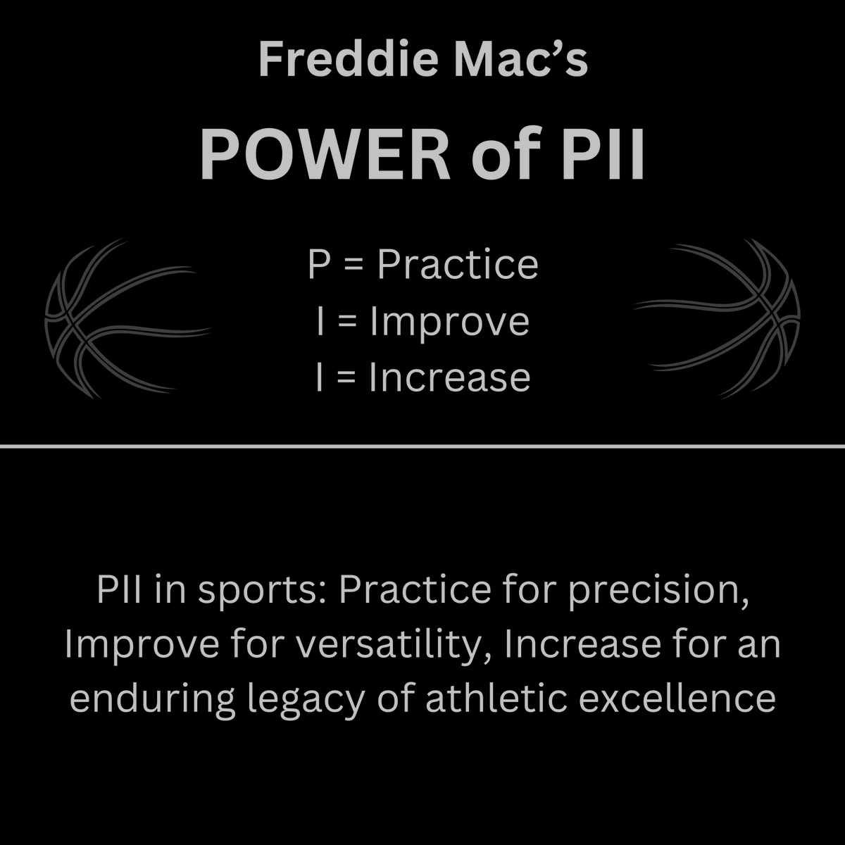 'Drive Success with the Power of PII'   
 
💪#PowerOfPii 
👑#QueensOfTheCourt
💯#PositiveThought