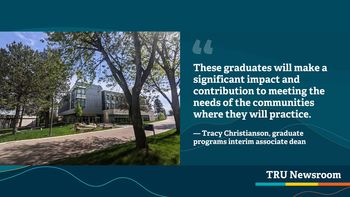 Along with dedicated faculty and support staff, ambitious students and generous donors have made the first year of TRU’s Master of Nursing-Nurse Practitioner program a success. Read the story: inside.tru.ca/2024/04/24/fir…