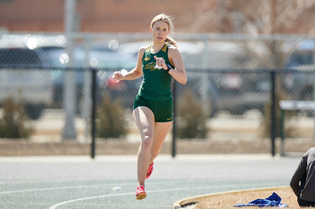 Brita Birkeland ran 2:12.76 and Kate LeBlanc ran 2:13.60 in the 800m at Drake.