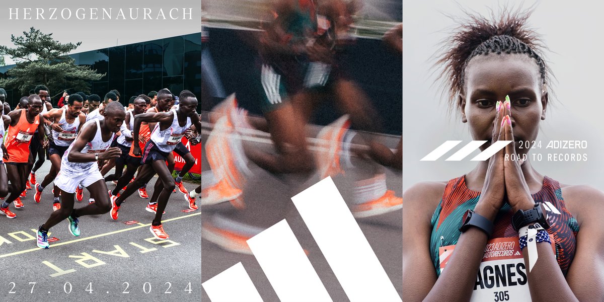 adidas presents Adizero Road to Records on Saturday, April 27, 2024! HERZOGENAURACH (GER): On Saturday, stellar Fields will compete at the Adizero Road to Records, a multi-event road race over four different distances. Agnes Ngetich, Sabastian Sawe, Dawit Seayum, Yomif Kejelcha,