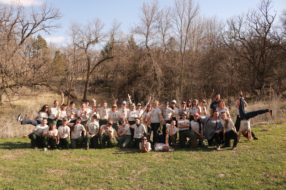 After a full day of module breakouts, trainings, and delicious food (see last post), we somehow managed to get everyone cleaned up, in their WTREX t-shirt (thanks Little Mountain Print Shoppe), and in formation for a group photo.

Here are the results 📷❤️‍🔥