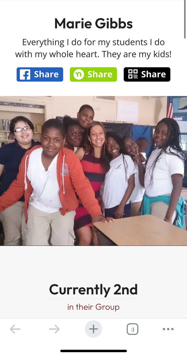 3 more hours until til the top 5 are in! 

americasfavteacher.org/2024/marie-gib…