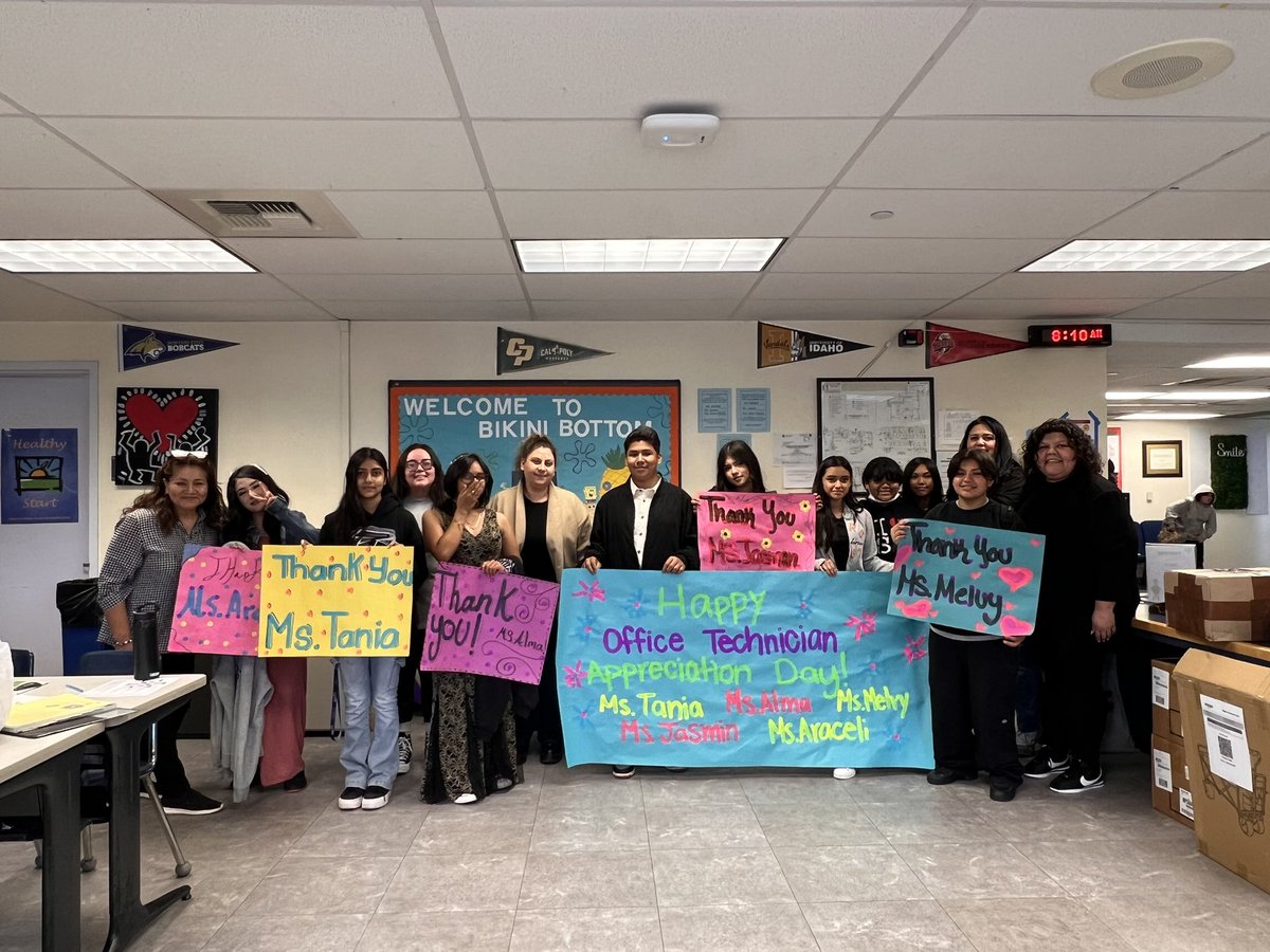 Vista Middle School & Magnets (@vistamiddle) on Twitter photo Happy Administrative Professional’s Day to our amazing team at Vista. You are the glue that keeps us together! We are grateful for Ms. Tania, Ms. Melvy, Ms. Araceli, Ms. Jasmin, and Ms. Alma! <a href="/mspdamonte/">ResedaCharterMSHSPrincipal</a> <a href="/VistaMagnets/">Vista Magnets</a> <a href="/PanoramaCOS/">Panorama City Regional Network - LAUSD</a> <a href="/LASchoolsNorth/">LAUSD Region North</a> <a href="/Kelly4LASchools/">Kelly Gonez, LAUSD</a> Happy Administrative Professional’s Day to our amazing team at Vista. You are the glue that keeps us together! We are grateful for Ms. Tania, Ms. Melvy, Ms. Araceli, Ms. Jasmin, and Ms. Alma! <a href="/mspdamonte/">ResedaCharterMSHSPrincipal</a> <a href="/VistaMagnets/">Vista Magnets</a> <a href="/PanoramaCOS/">Panorama City Regional Network - LAUSD</a> <a href="/LASchoolsNorth/">LAUSD Region North</a> <a href="/Kelly4LASchools/">Kelly Gonez, LAUSD</a>
