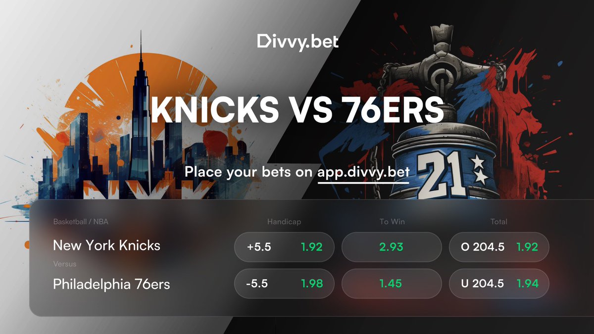 NBA GAME OF THE DAY #2 🏀🏀🚨🚨 After Game 2’s WILD finish, the Knicks head to Philly to take on the 76ers in Game 3! Who do you have taking this one?? Insight: Despite Jalen Brunson’s struggles in games 1 and 2, New York has received huge help from Josh Hart and Isaiah…