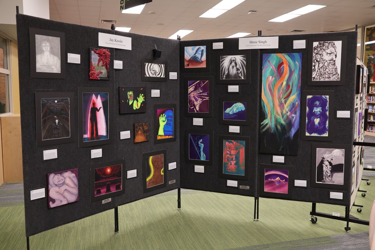 MidlandPS's tweet image. Junior and Senior art students from H.H. Dow High and Midland High are showcasing their amazing art for the 2024 International Baccalaureate/Advanced Placement Visual Art Capstone. #InternationalBaccalaureate #HighSchoolArt #GreatLakesBayRegion