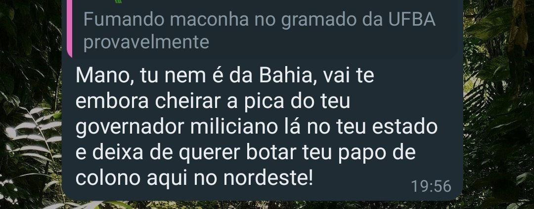 um hit chamado pessoas discutindo sobre a greve nos grupos da ufba