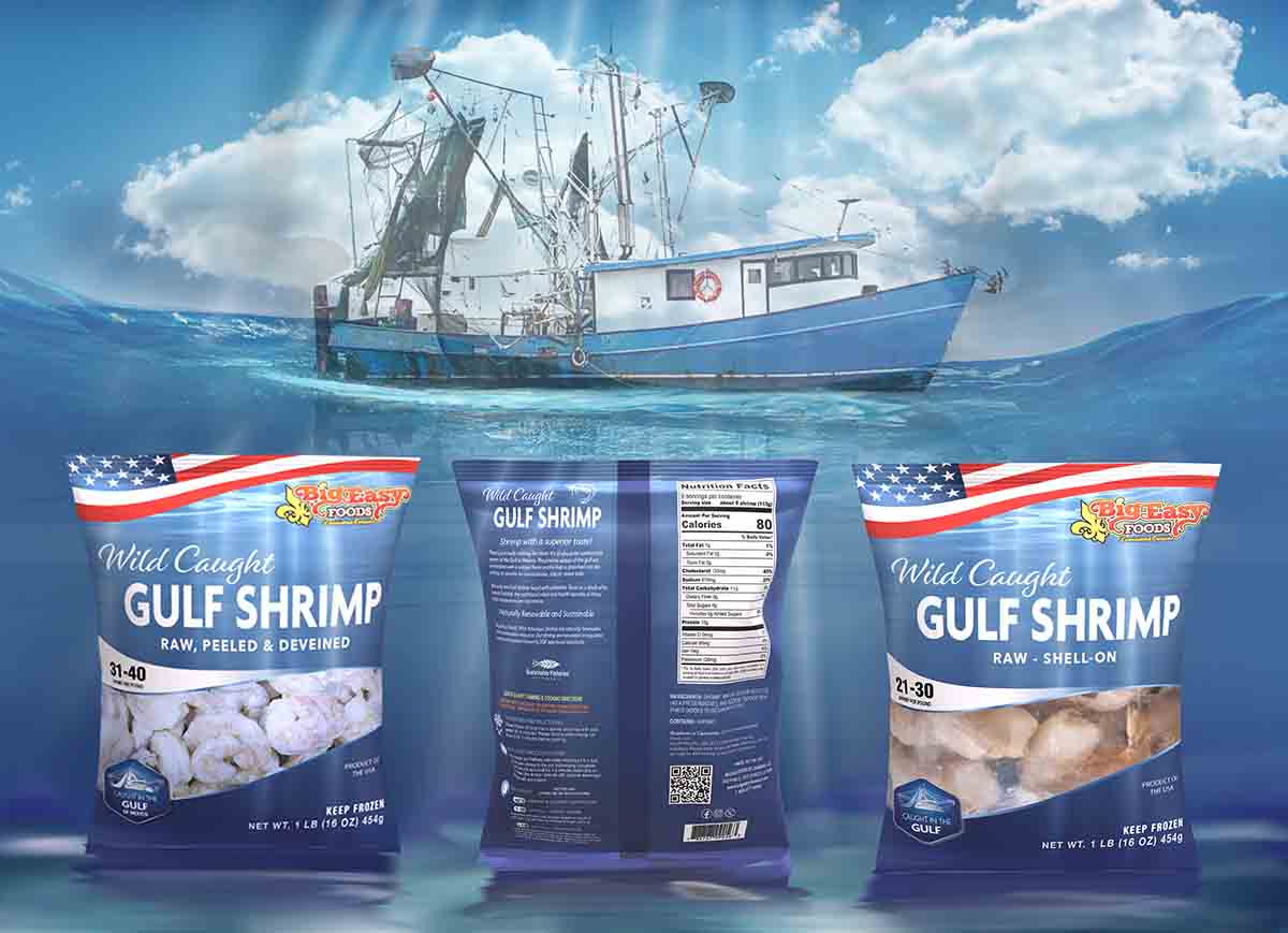 Our entry titled Big Easy Foods New Raw Wild Caught Gulf Shrimp Packaging is a winner in GDUSA’s 61st anniversary American Package Design Awards™. 
 #bigeasy #gulfshrimp #packagedesign #designawards #packaging #winner