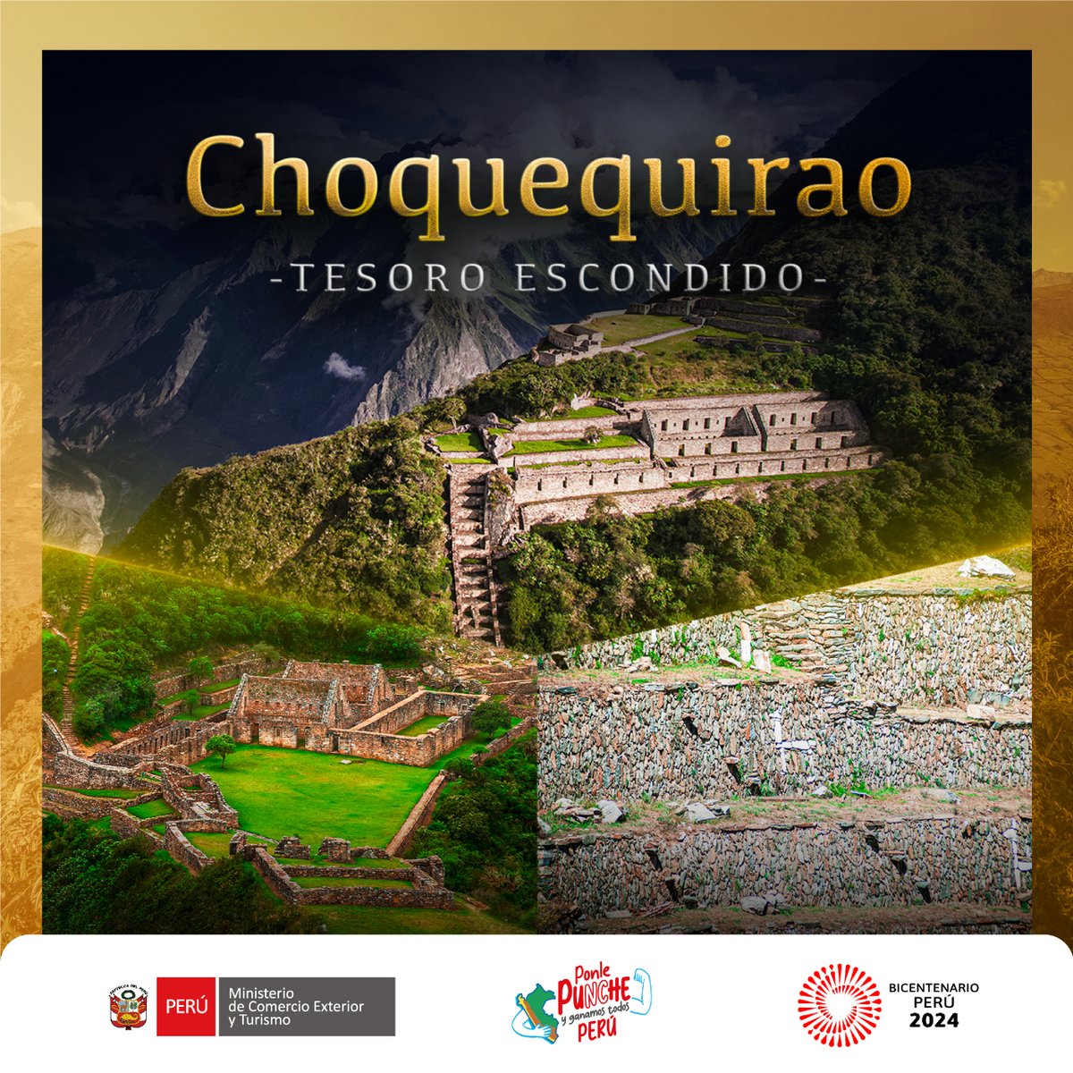 Explora Choquequirao, el tesoro escondido de Perú. 🏞️🌄 Sumérgete en la historia ancestral y la belleza natural de este destino único. 🏰🌿 ¡Una aventura inolvidable te espera! ✨ Conoce más aquí 👉 bit.ly/Conoce-Choqueq…