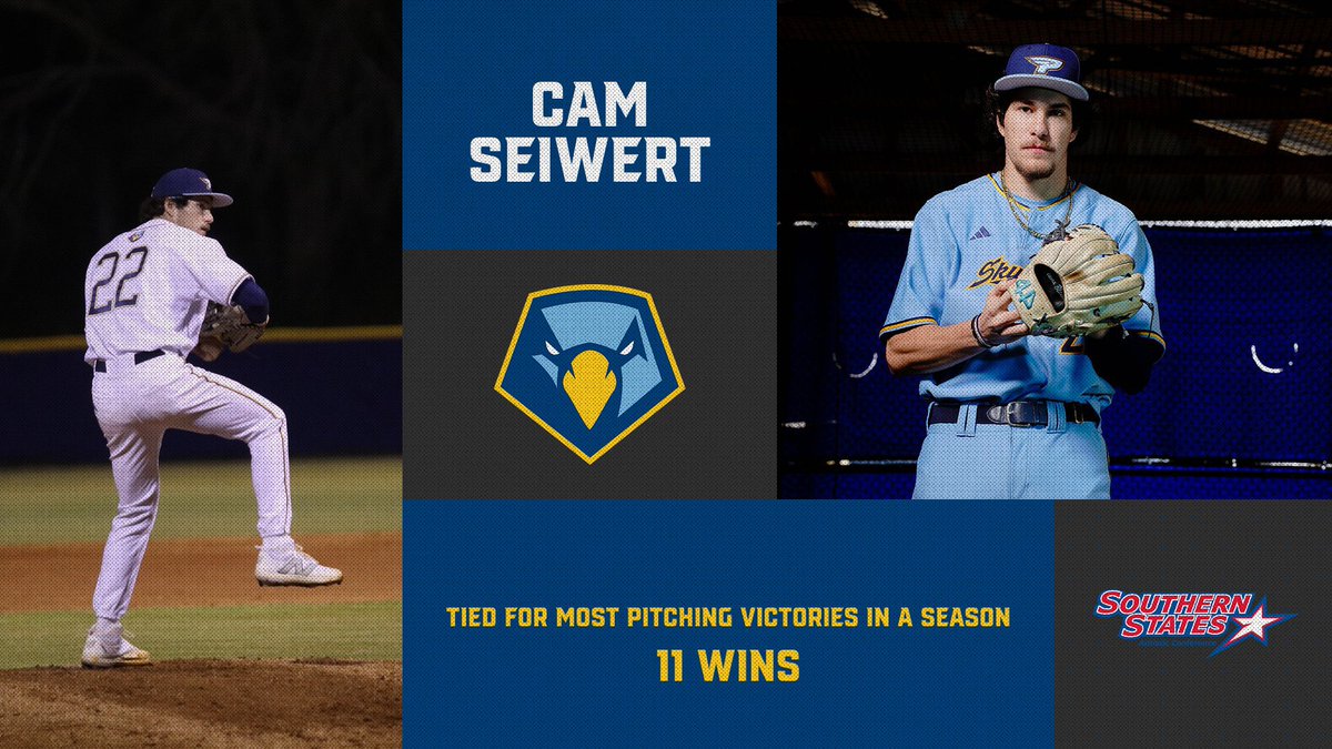 Cam Seiwert’s win on the mound ties the program record for most pitching victories in a season! (11) @NAIABall