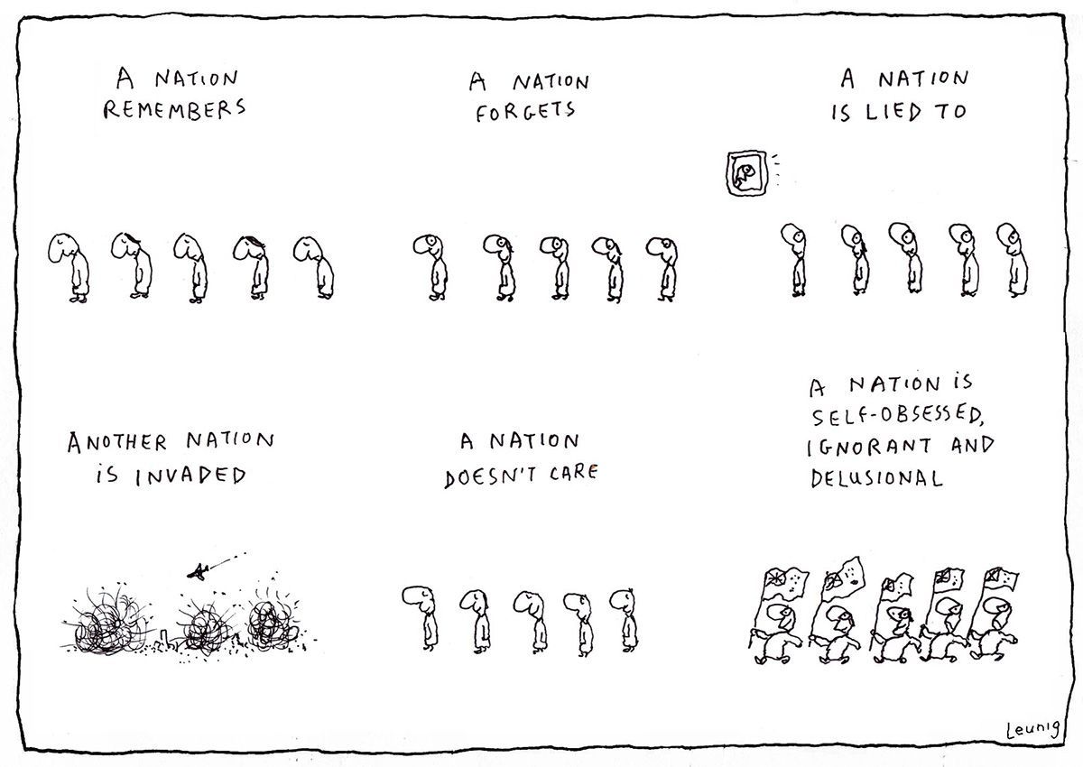 #Leunig Cartoons (@leunigcartoons) on Twitter photo 2024-04-25 23:02:02