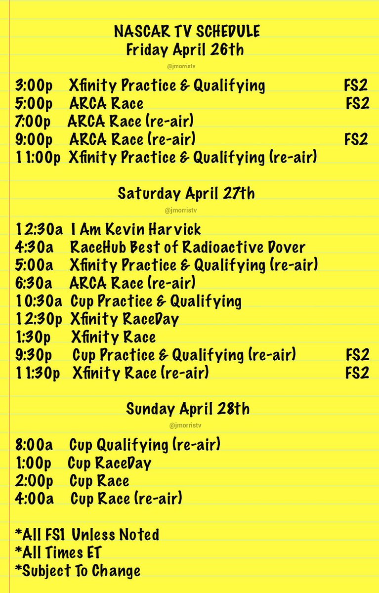 🚨TUNE IN: Who will conquer the @MonsterMile? ARCA, Xfinity & Cup drivers all have their shot. A full weekend of racing starts Friday. Trucks off again. Enjoy. #NASCAR 🚗💨🏁🏆😈