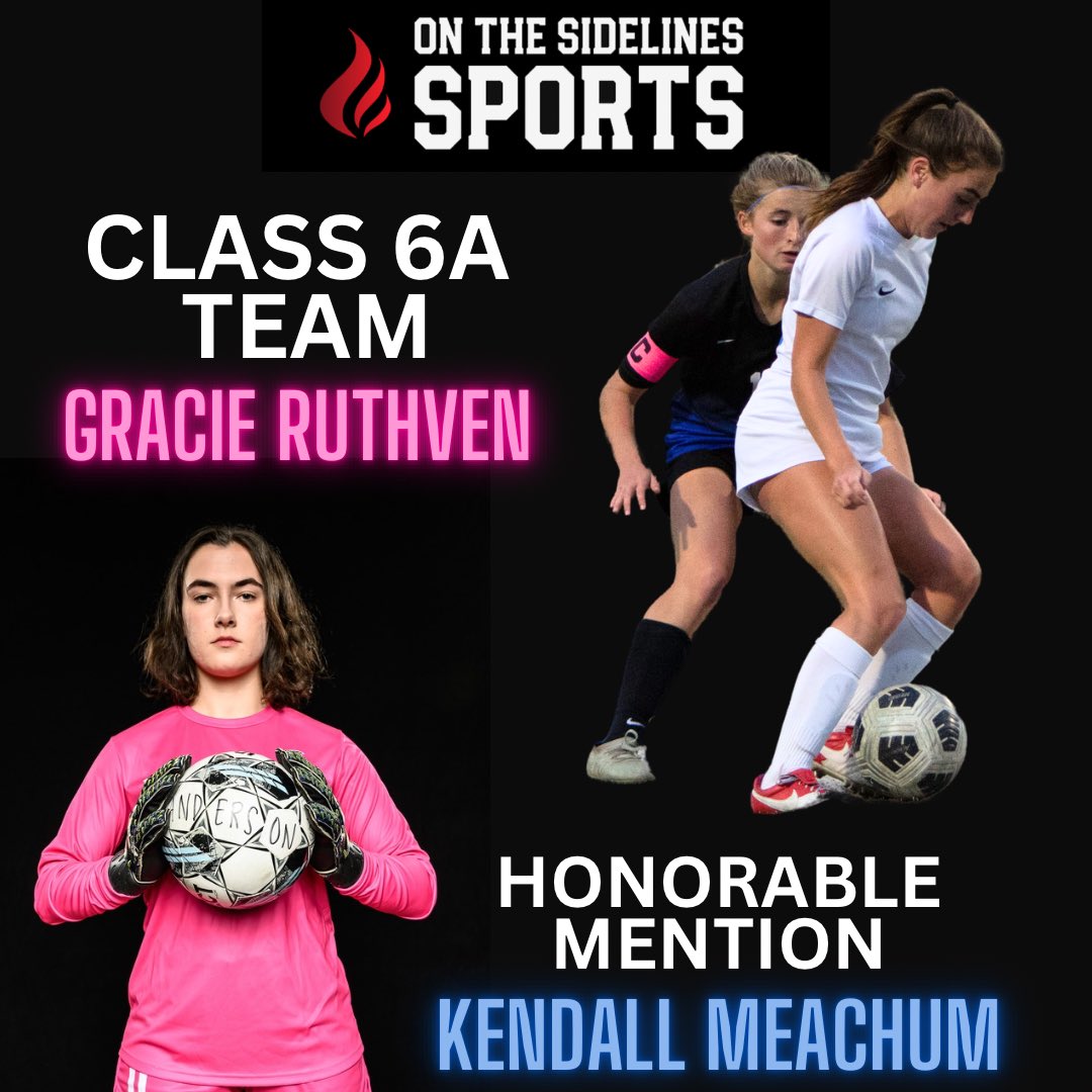 Congrats to Gracie and Kendall for being 2 of 19 Austin Metro Area Girls Soccer Players recognized by @otssportsatx! Well deserved you two 👏👏👏 onthesidelinessports.com/2024/04/25/202…