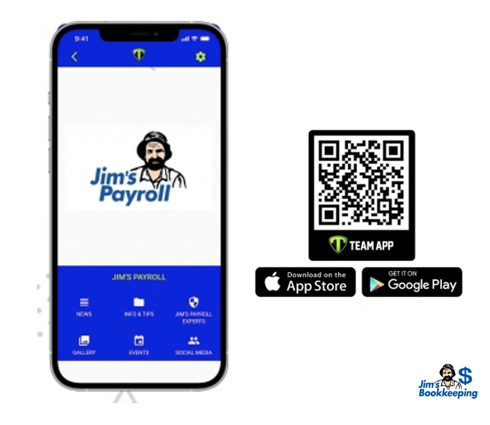 JIM'S PAYROLL 🔢 📈 Download our Jim’s Payroll app GREAT VALUE - Reduced costs for managing a compliant payroll system & reallocate your valuable time Our bookkeepers are trained and certified. Call 📱 131 546 or visit 🌐 jimsbookkeeping.com.au/bookkeeping-se… #jimsbookkeeping #bookkeeping