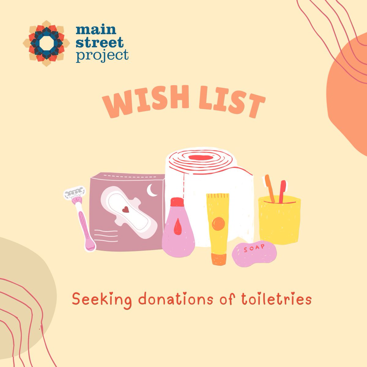 We're collecting donations of new, unopened toiletries to distribute to community members. To donate, shop our Amazon wish list and your donations will be mailed directly to us: ow.ly/c2lU50Rowvc Thank you for your support! #MSPBuildingStability #Winnipeg #Manitoba