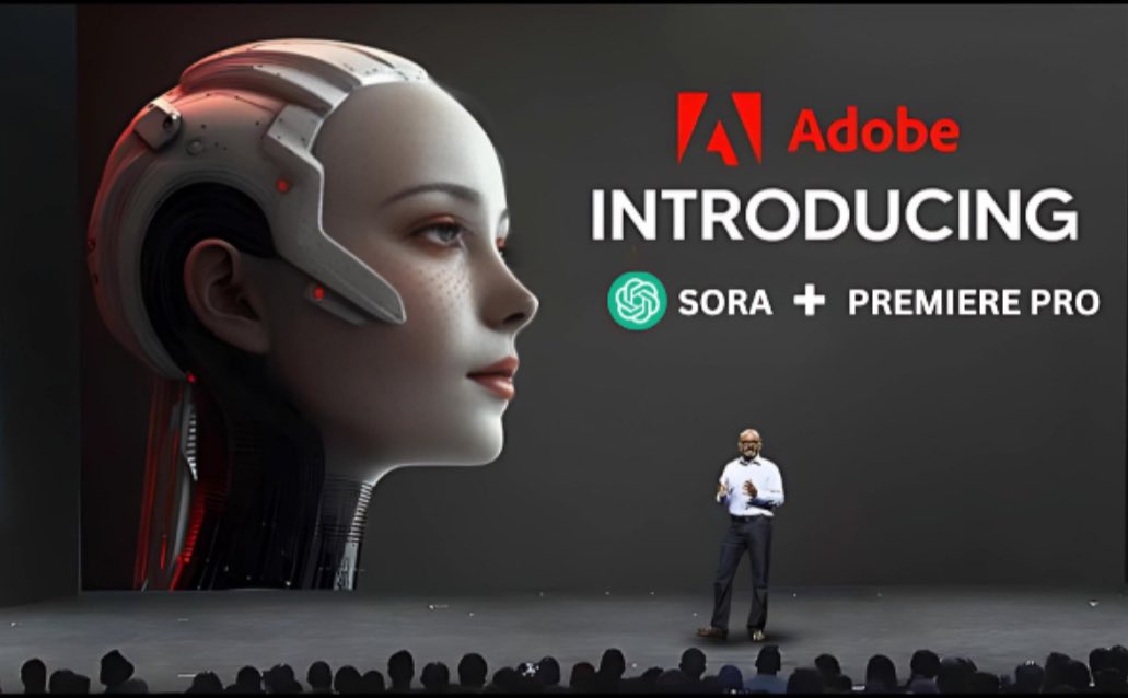 🚨 Adobe Unleashes Groundbreaking Premiere Pro Upgrade with OpenAI's Sora! 🚨
Delve into the advanced capabilities now available in Premiere Pro:
🔹 AI Integration at Its Finest: Adobe introduces Sora, revolutionizing video editing with AI that extends video clips, seamlessly…