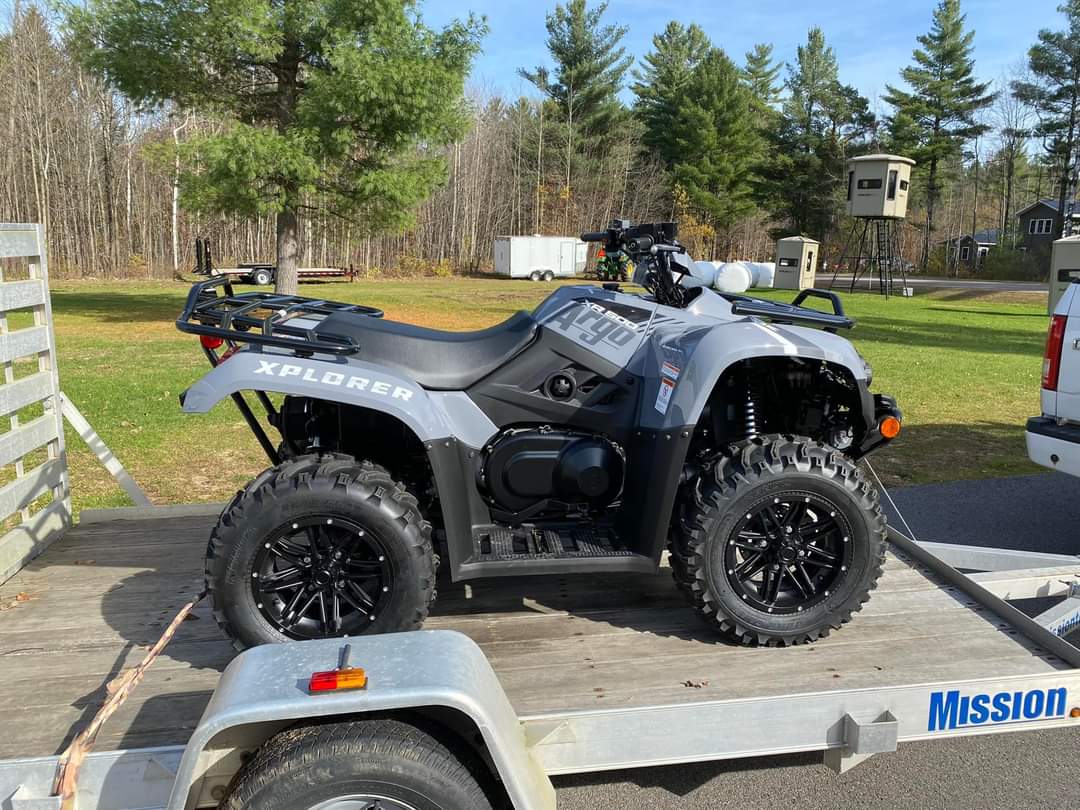 New arrivals!!

Another beautiful Argo ATV going out for delivery today, with free 3 year factory warranty! Contact us for your powersports needs!