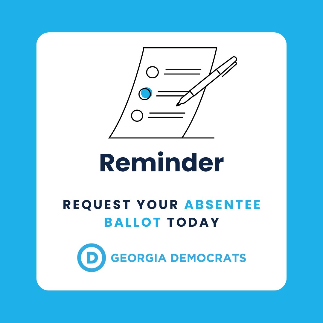 Heads up! Absentee ballots are being mailed to voters for the May 21 local and congressional primary elections👏 Request yours TODAY and return it as soon as possible.