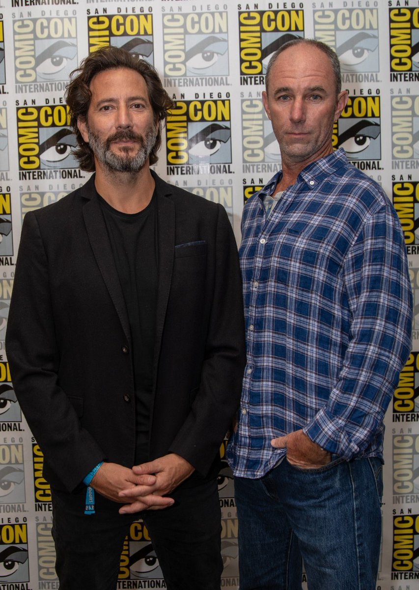 #TBT 2019 with Ian and #JamieMcShane from #ThePassage at #SanDiegoComicCon #HenryIanCusick