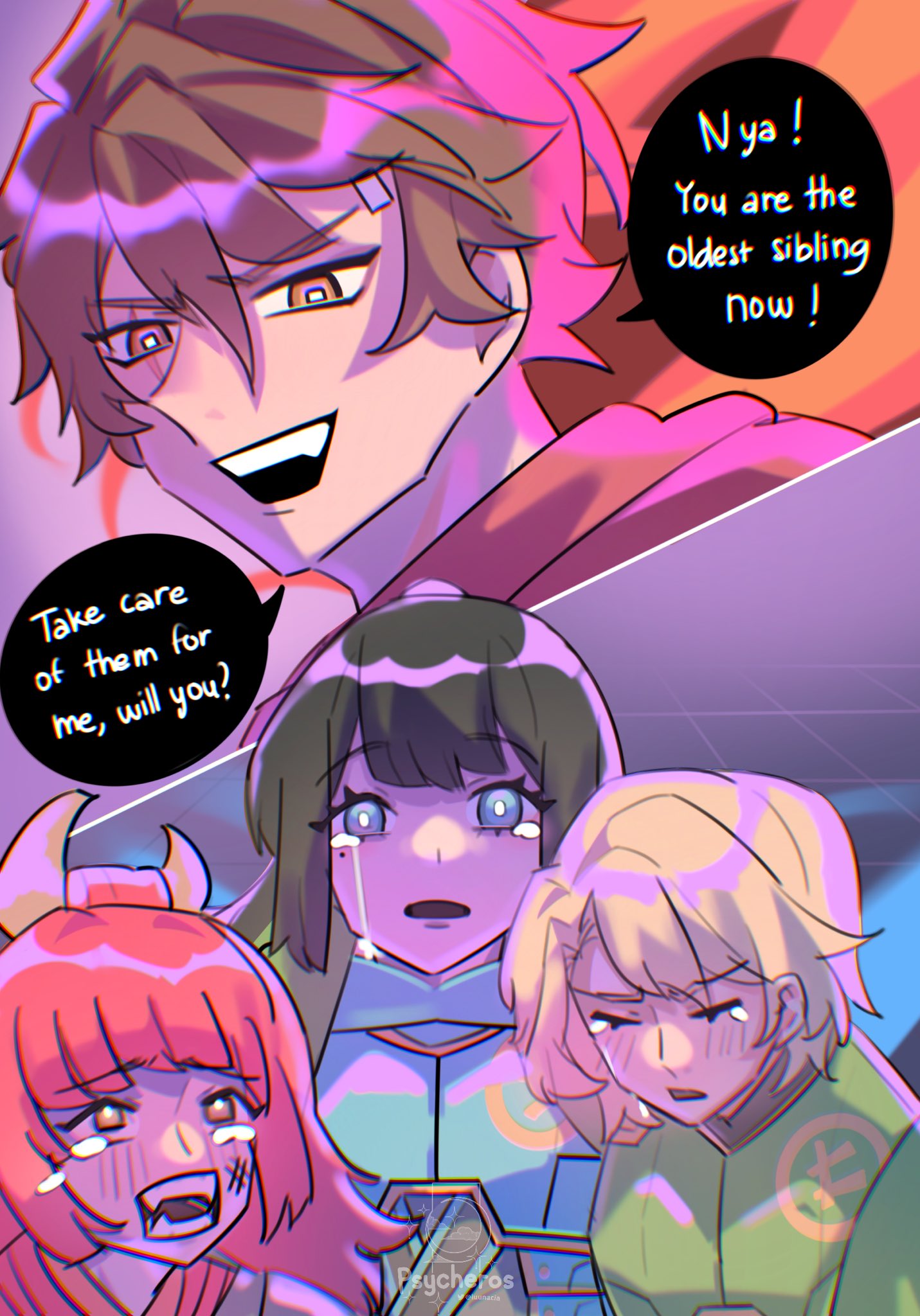 Cheros Working on Comm details on X Time to show you guys that I actually watch DR2 AKSGSFSHSF KAIIII THE BESTEST BIG BROTHER RGB with new addition Wyldfyre