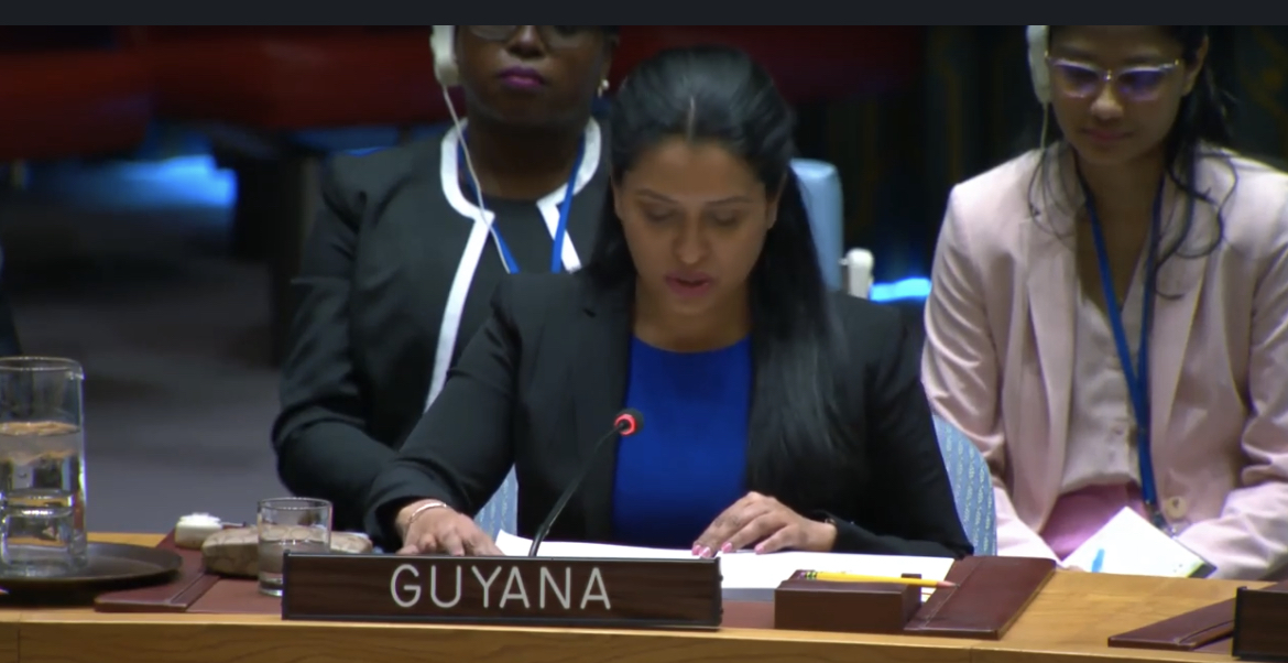 Statement delivered by Amb. Trishala Persaud, Deputy Permanent Representative of Guyana to the UN, in Explanation of Position After the Vote on Resolution on Weapons of Mass Destruction in Outer Space Read full text: minfor.gov.gy/un-security-co…