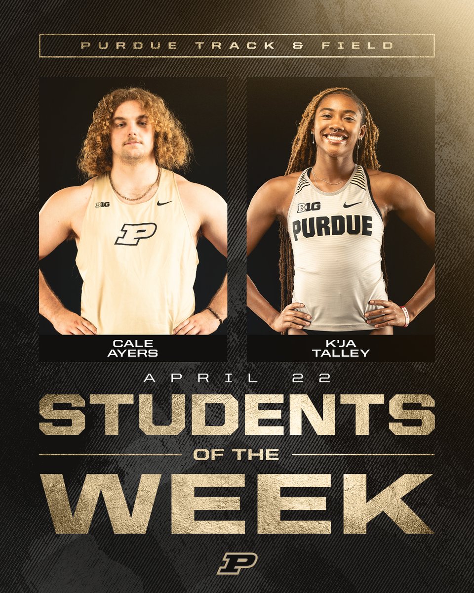 Cale Ayers, K'Ja Talley and the Boilermakers had a big week in the classroom heading into final exams! 🗒️

#BoilerUp 🚂