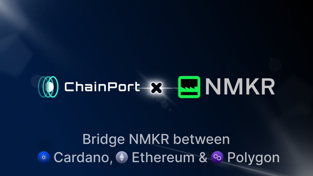 Bridge $NMKR to Ethereum and Polygon with ease! 🌉 Thanks to our collaboration with @nmkr_io, porting NMKR tokens across Cardano, Ethereum, and Polygon is fast and secure.  Explore NMKR and our bridge 🧵