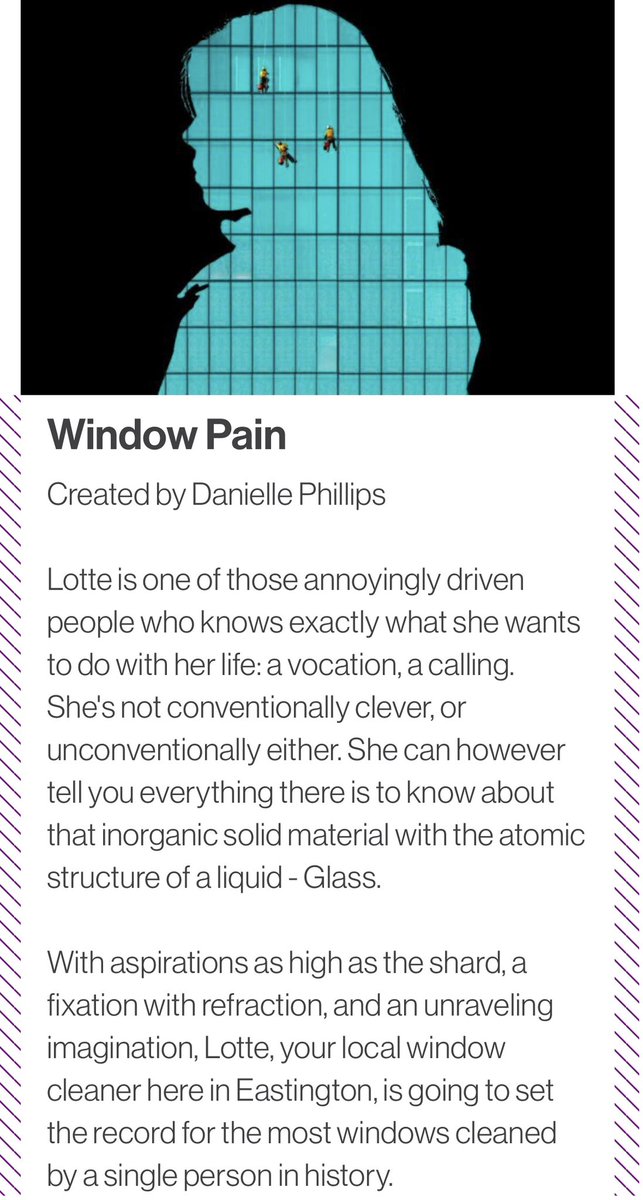 I will be sharing my next show ‘Window Pain’ on:

Saturday 4th at 7pm.

Director: <a href="/alicefrcham/">Alice Chambers</a> 
Producer: <a href="/ItsLaurenYvonne/">Lauren Yvonne</a> <a href="/MadFridayProds/">✨ Mad Friday Productions ✨</a> 
Dramaturgy: @StephanieEDale 

lamda.ac.uk/mishmash-2024/… 👀