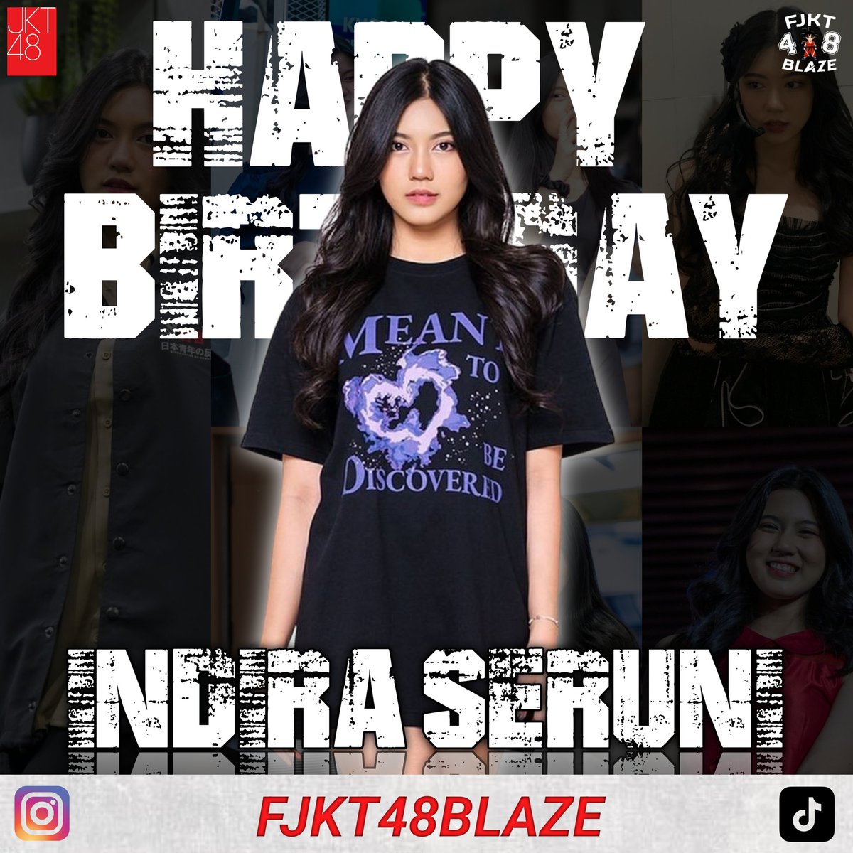 fjkt48blaze's tweet photo. Happy Birthday @SP_IndiraJKT48 ๐ฅณ๐๐
.
Selamat bertambah usia Indira Putri Seruni, semoga sehat selalu, dan juga semangat terus yaa... ๐
.
#EstrellaDiraXX
#jkt48 #fjkt48 #birthday #indirajkt48 #memberjkt48 #indiraise #catchthestars #48group #idolgroup #fjkt48blaze https://t.co/fdAbSYOVDm