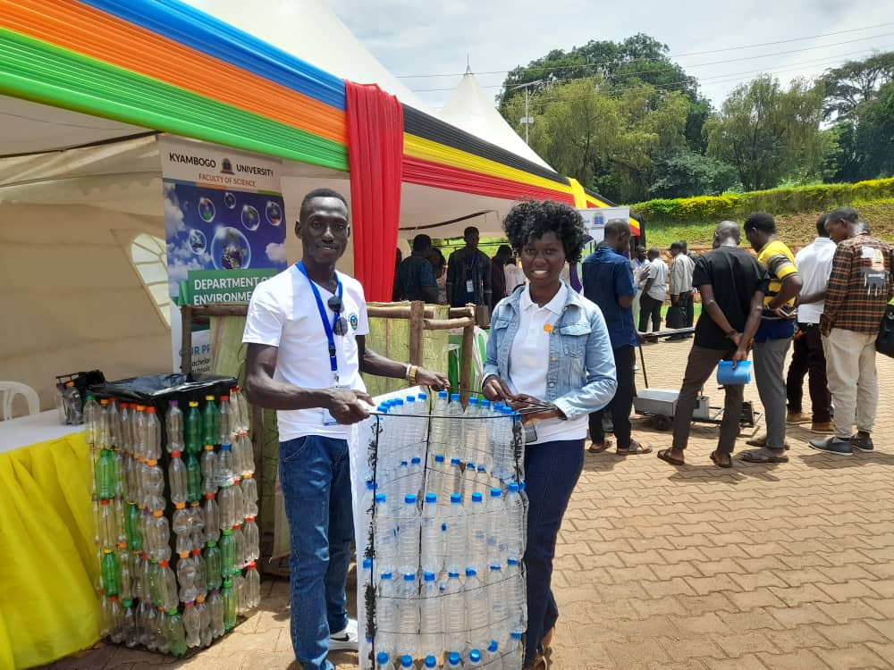 Was delighted attending the Kyambogo STEAM Festival today Themed 'Demystifying science, Technology and Innovation For Community Development'.Was so inspired in regards to #sustainableaviation #steamfestival #BeatPlasticPollution #YouthInclusionIntheSDGs #ClimateActionNow