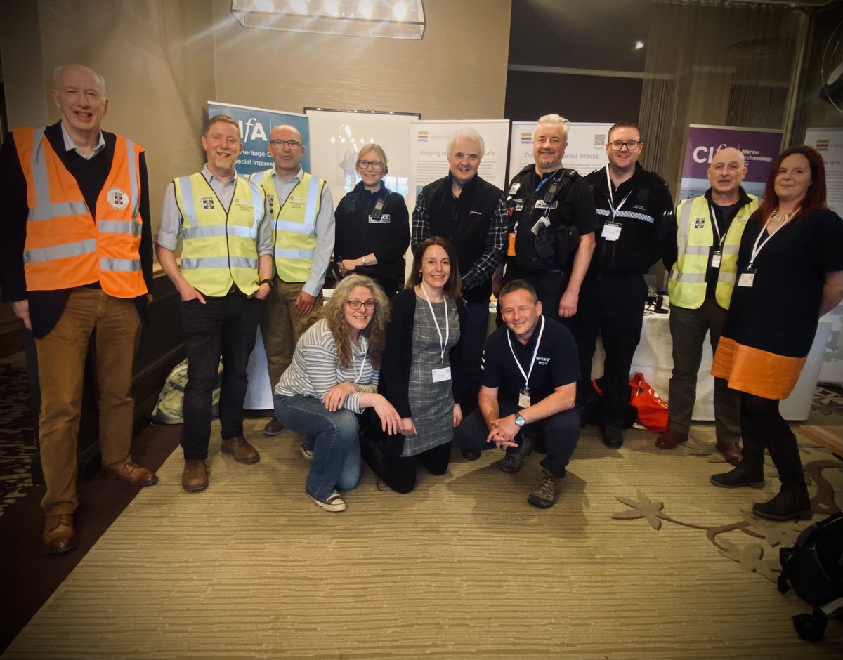 Partnership working is key to tackling #heritagecrime! The @CIfA_HC session at #cifa2024 brought together uniformed officers & archaeologists from a wide range of backgrounds. It showed just how much progress has been made in recent years & we are made up to have been part of it!