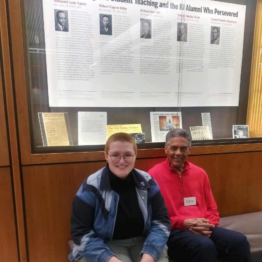 Excited to share that @IndyRecorder has featured Archives student & @iuils student Jo Otremba and their research into segregated teaching practices at IU! indianapolisrecorder.com/iu-graduate-st… Also, Jo is moving on to @PurdueArchives with a FT position! Congrats to all!