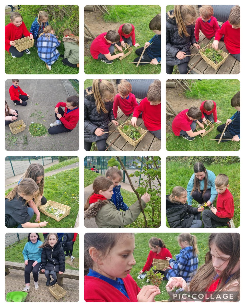 What a lovely afternoon the children have had learning outdoors! We went on a scavenger hunt looking for natural objects and we then made artwork with what we had found! 🌿🌱🍃🍂🪻🌾