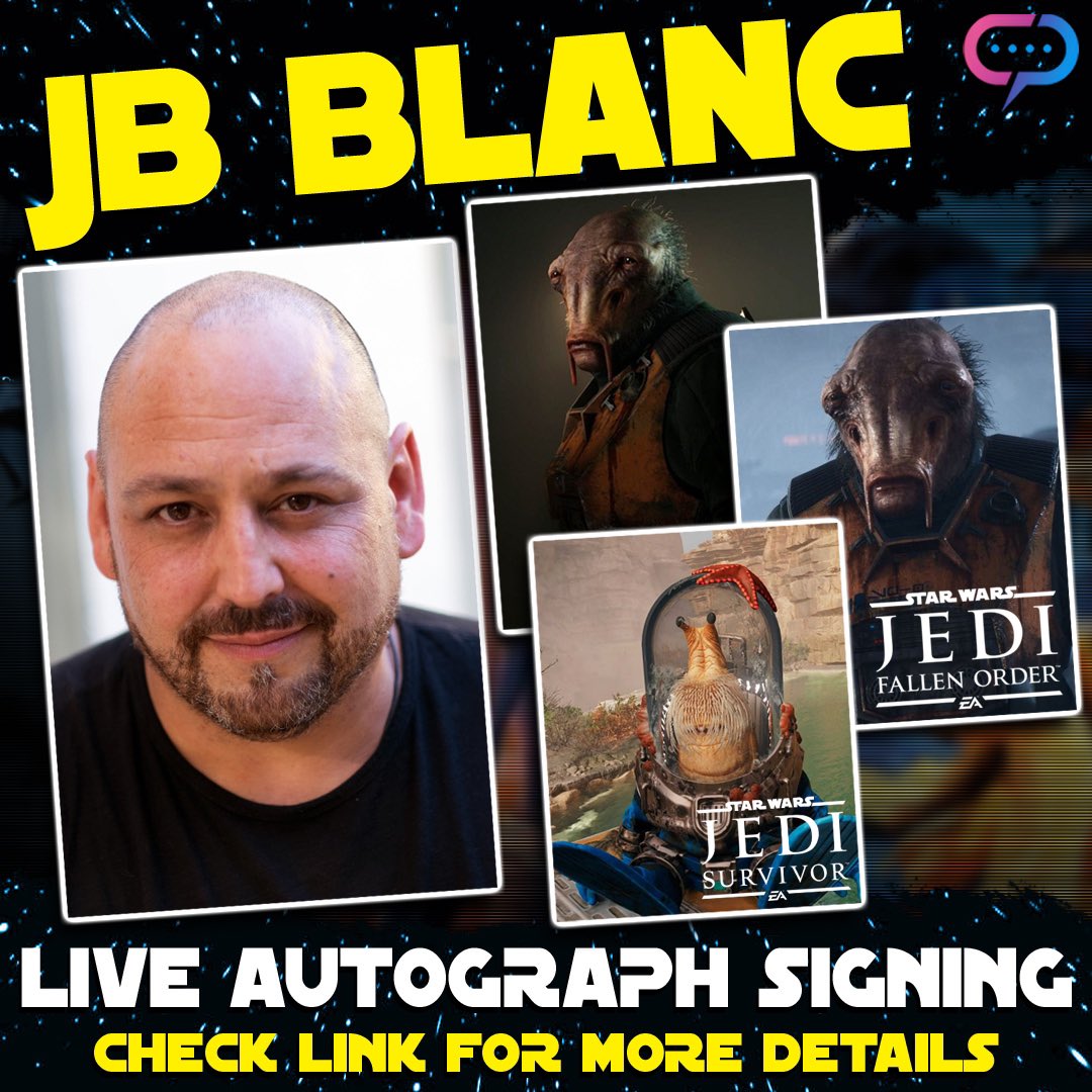 This May 4 - STAR WARS DAY - I will be live signing goodies on Streamily!!! Preorder now at streamily.com/jbblanc !!!!