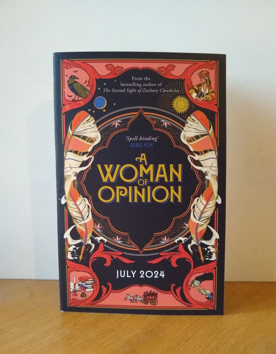 Thank you @DoubledayUK for #AWomanOfOpinion by @seanlusk1. It brings to life the story of Lady Mary Wortley Montagu who was an 18th century poet traveller and reformer. It sounds brilliant. #BookPost out 4th July.