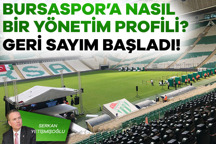 Bursaspor'a nasıl bir yönetim profili? Geri sayım başladı! Yazıyı oku---> tinyurl.com/4pyxudna