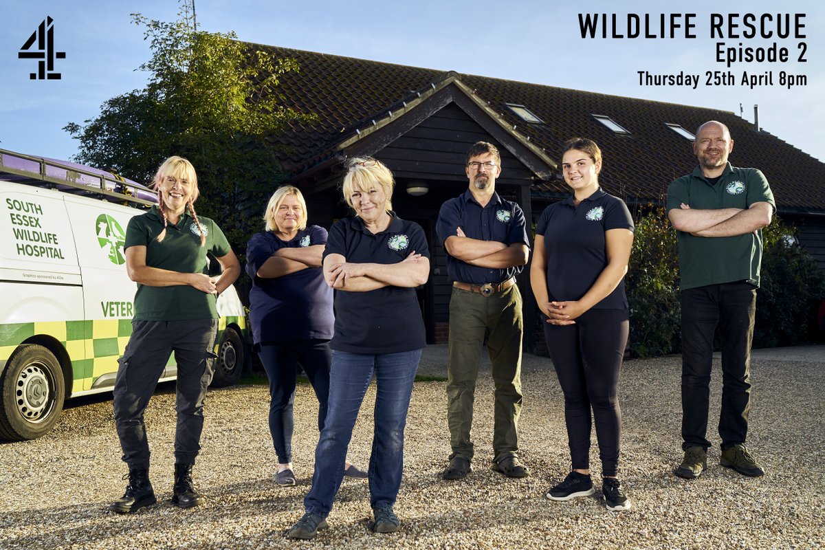 GUESS WHAT! Episode two of Wildlife Rescue airs in just 15 minutes on Channel 4! #C4WildlifeRescue