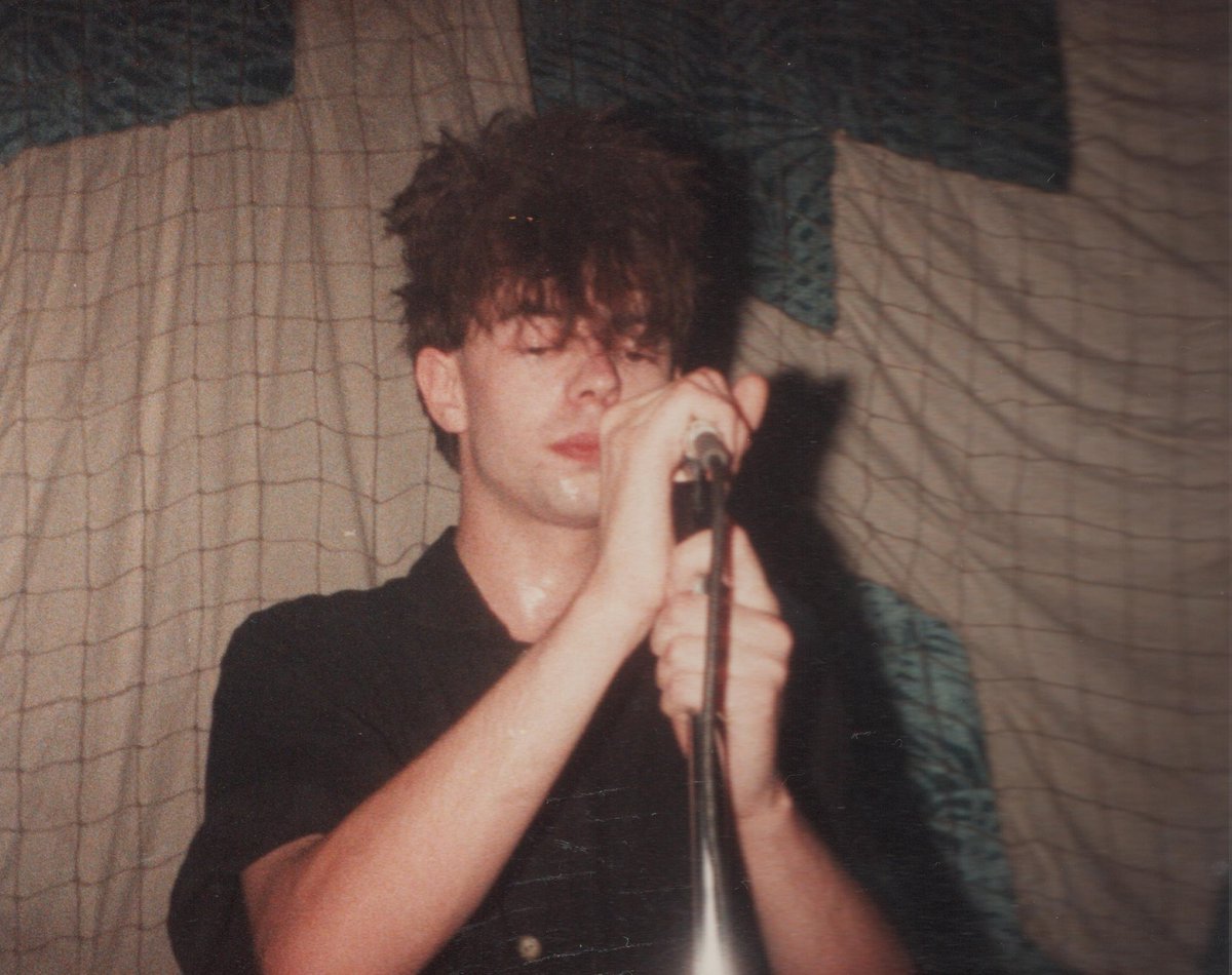 Ian McCulloch of Echo and the Bunnymen at Cabarfeidh Hotel, Stornoway, 6th July 1983. Pic: Steven Gray.