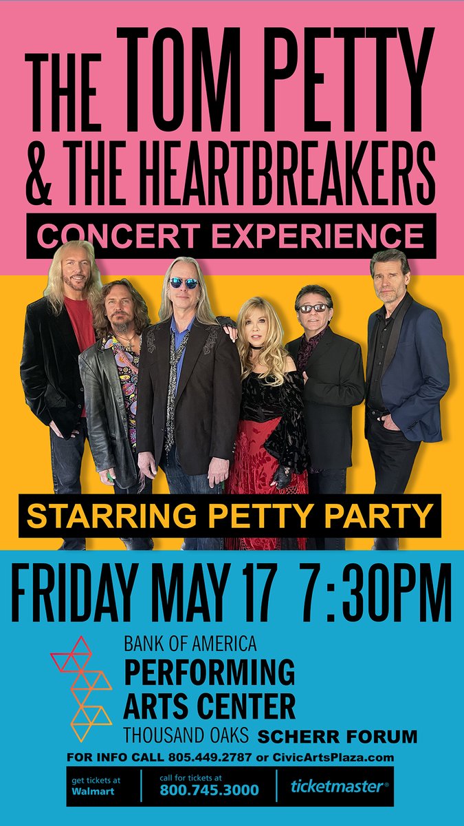 Get ready to rock with the ultimate tribute to Tom Petty and The Heartbreakers! Join us on May 17 for an electrifying performance led by Devitt Feeley as Tom Petty and special guest vocalist Lisa McCormick as Stevie Nicks. Tickets: bit.ly/3xTa6fQ