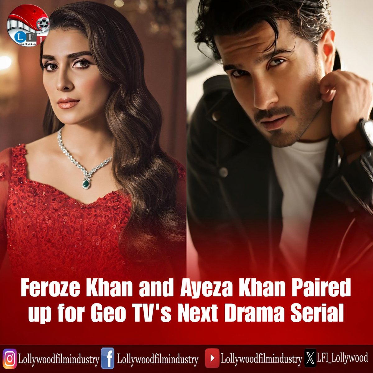 Feroze Khan and Ayeza Khan all Set to Share the Screen on Geo Entertainment with coming project 🙌

#AyezaKhan #FerozeKhan 
#Dramas #LollywoodFilmindustry