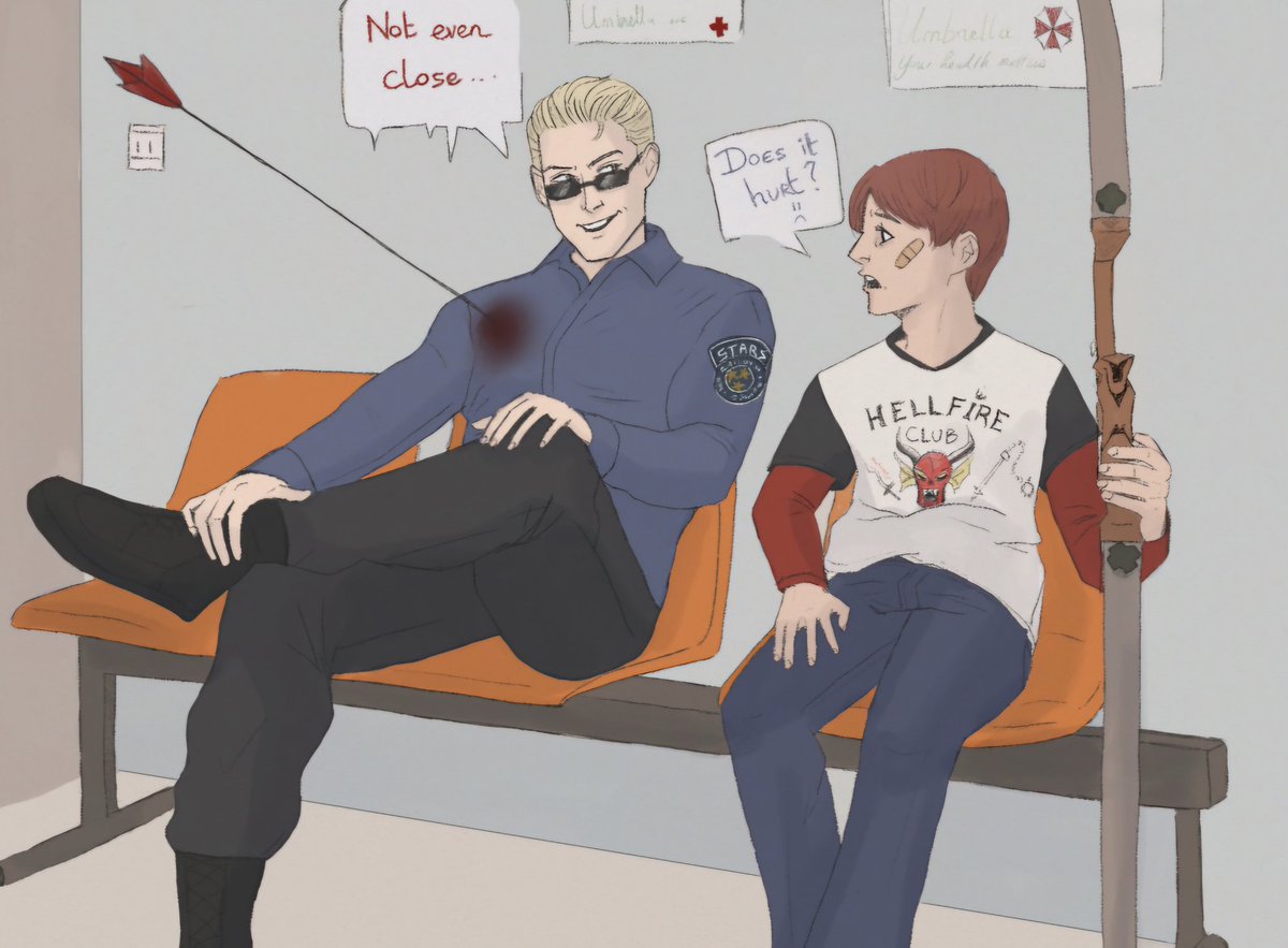 #albertwesker experiments Father and Son bonding.